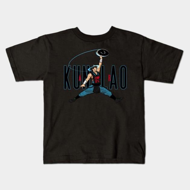 AIR LAO Kids T-Shirt by cabelomaluco